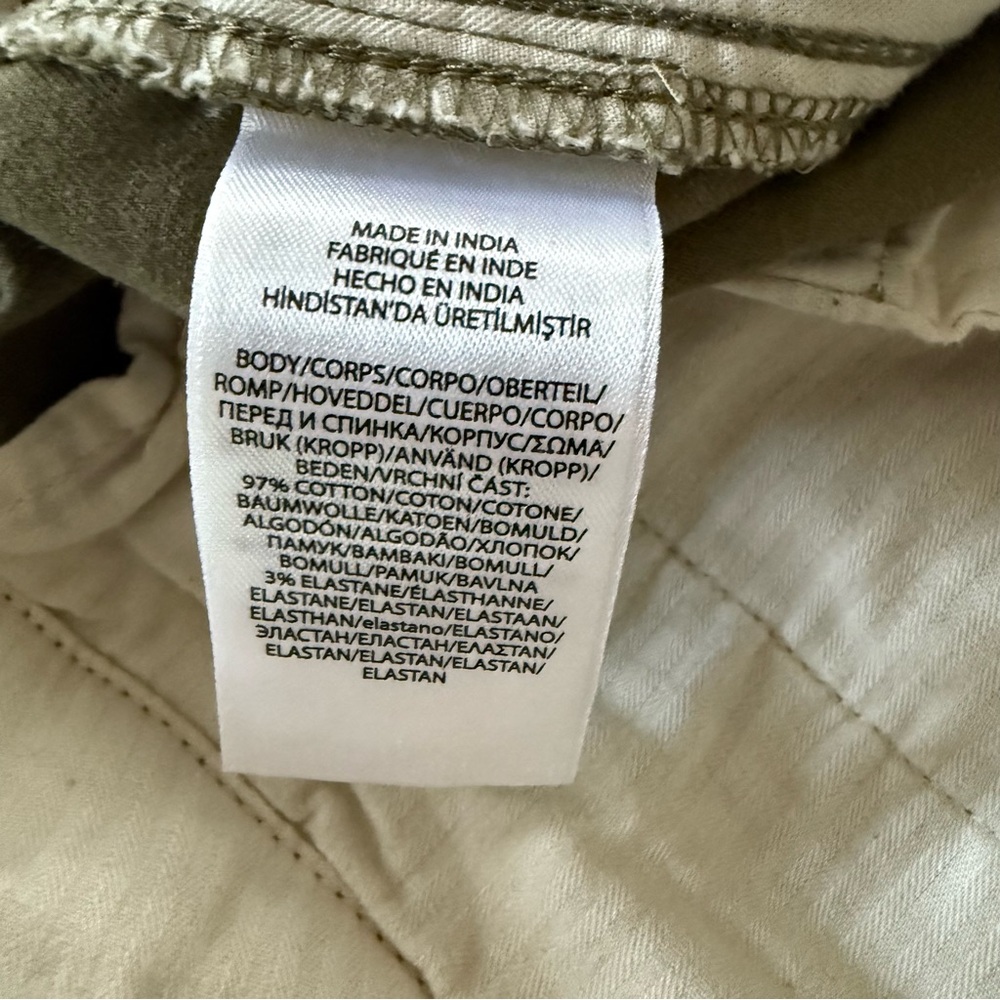 Polo Ralph Lauren Wide Leg Ankle Khaki Pants - Picture 9 of 9